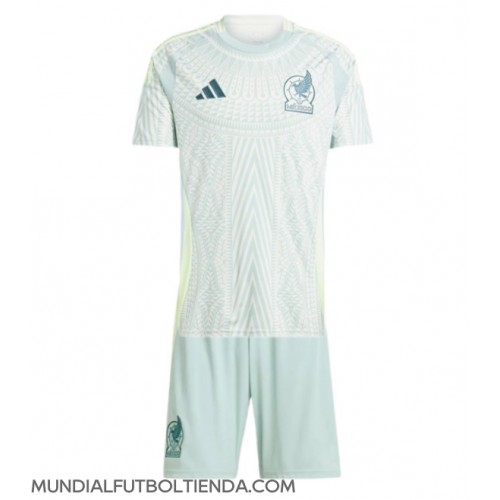 Camiseta México Segunda Equipación Replica Copa America 2024 para niños mangas cortas (+ Pantalones cortos)